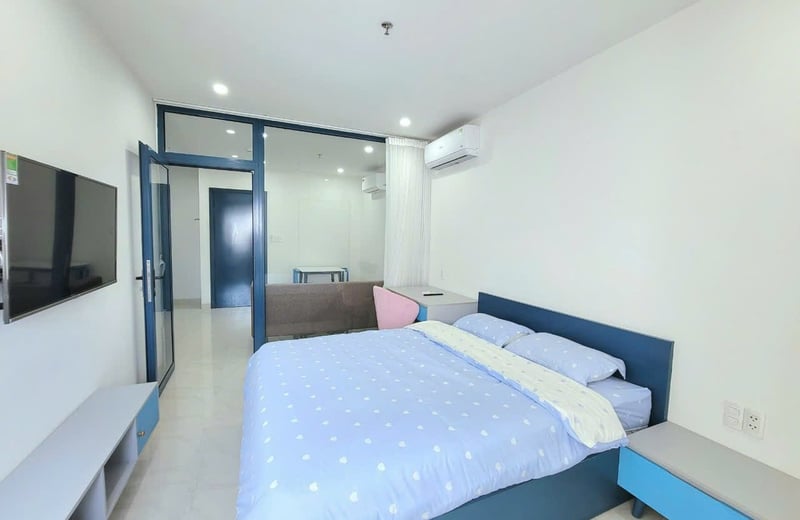 Compact furnished apartment for rent, Son Tra District, Da Nang, Vietnam