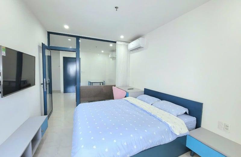 Compact furnished apartment for rent, Son Tra District, Da Nang, Vietnam