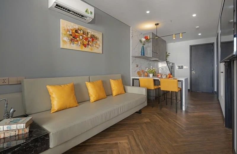 Pet-Friendly 2-Bedroom Fully Furnished Apartment for Rent in Son Tra, Da Nang
