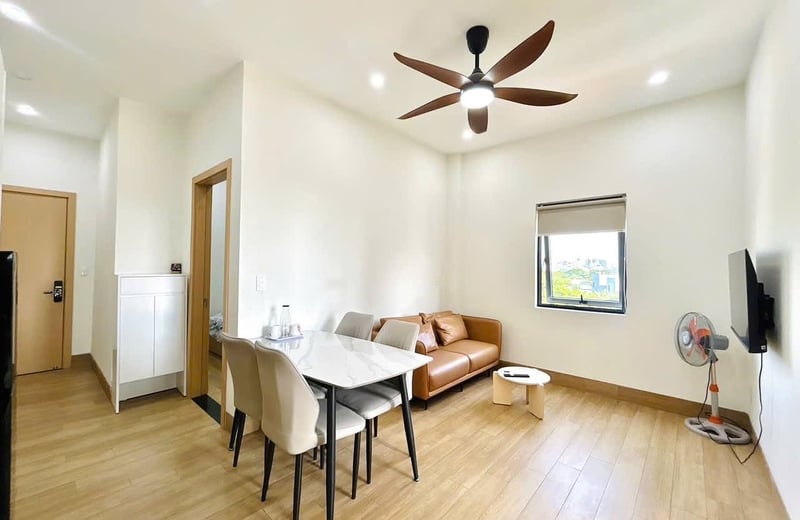 Bright furnished apartment for rent in a quiet neighborhood, Da Nang, Vietnam