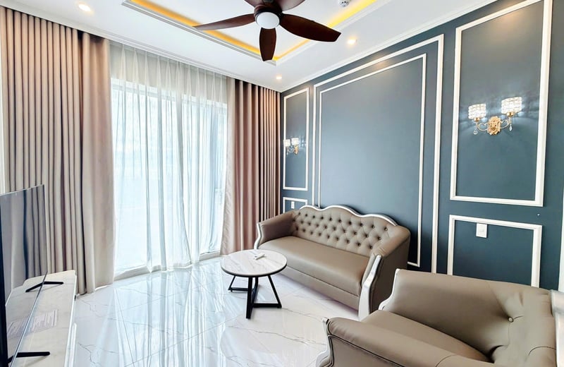 Stilvolle Luxuswohnung mit Meerblick zur Miete, Da Nang, Vietnam