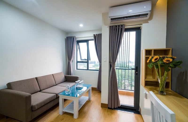 Location d'appartement moderne entièrement meublé, quartier de la plage, Da Nang, Viêt Nam