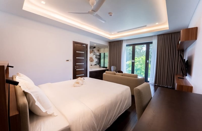 Location d'une villa luxueuse et meublée de 433 m² dans le quartier de Ngu Hanh Son, Da Nang