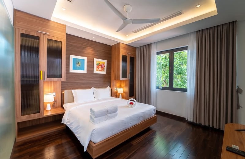 Location d'une villa luxueuse et meublée de 433 m² dans le quartier de Ngu Hanh Son, Da Nang