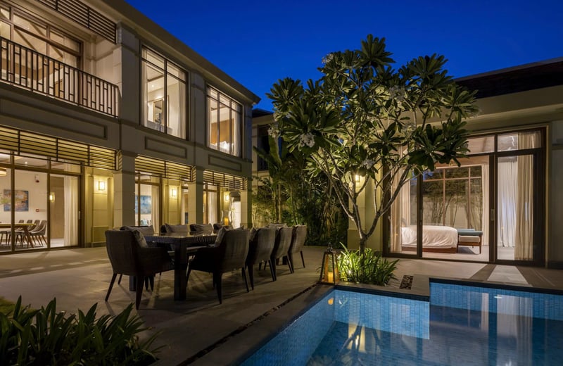 Luxurious, stylish villa for rent with pool, 557 m², Da Nang, Vietnam