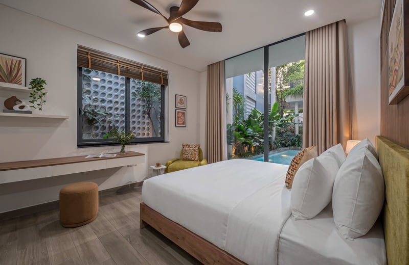 Rent a luxury, fully furnished villa with pool, Hai Chau, Da Nang, Vietnam