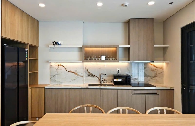 Appartement moderne 98m² à louer près de la rivière, Ngu Hanh Son, Da Nang, Vietnam