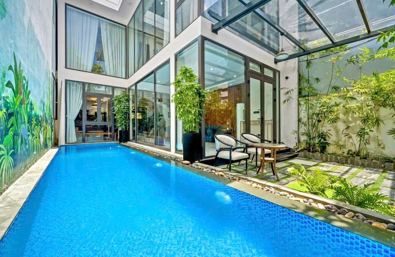 Maison spacieuse avec piscine à louer, Ngu Hanh Son, Da Nang