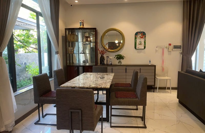 Luxuriöse und moderne Villa zur Miete in der Premium-Wohnanlage Euro Village, Da Nang, Vietnam