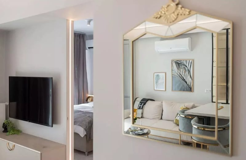 Miete einer gemütlichen 2-Zimmer-Wohnung, Cortina North, Bukarest, Rumänien