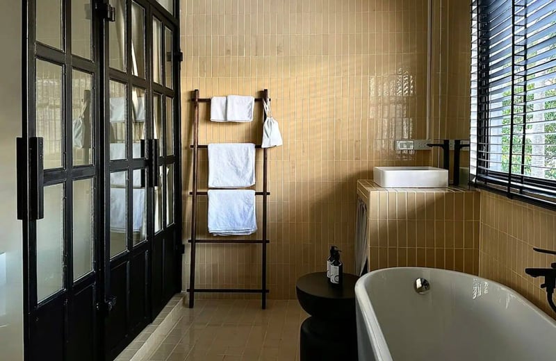 Location de grand studio meublé dans le district de Ratchathewi, Bangkok, Thaïlande