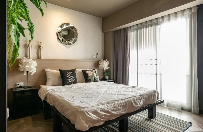 Möbliertes Studio-Apartment im Stadtteil Bang Rak zu vermieten, Bangkok, Thailand