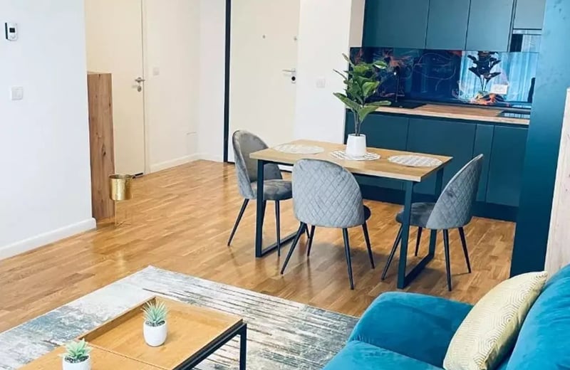 Долгосрочная аренда 2-комнатной квартиры-студии, 56 м², в Luxuria Residence, Бухарест, Румыния