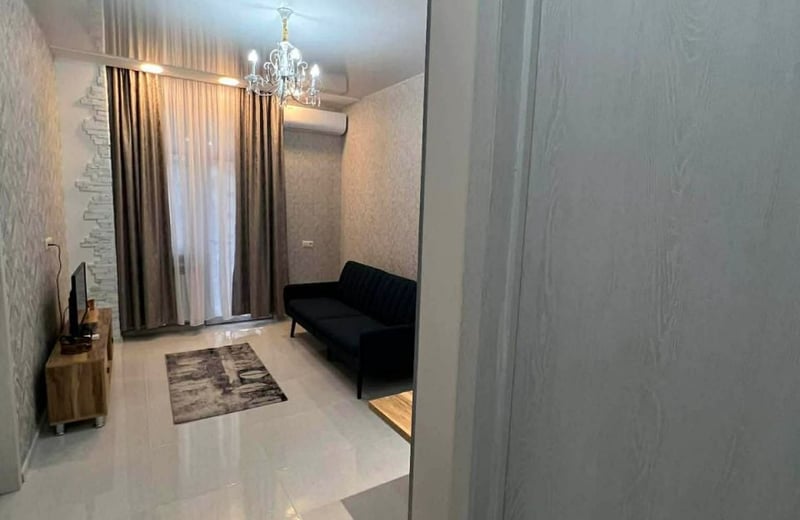 Cozy 45 m² apartment for long-term rent near a park in Batumi, Georgia