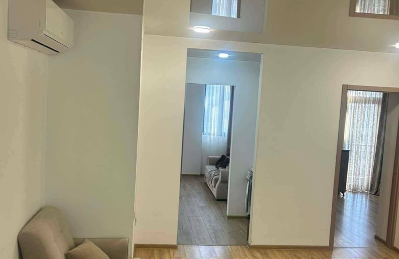 Bright apartment 70 m² for rent in Batumi, Georgia