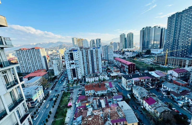 Apartamento confortable de 60 m² con 2 dormitorios en alquiler, Batumi, Georgia