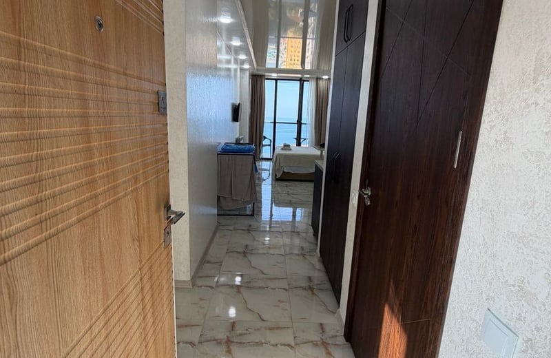 Alquiler de estudio acogedor con vista al mar en Next Apartments, 34 m², Batumi, Georgia