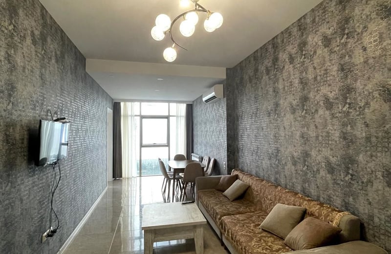 Alquiler de apartamento cómodo, amueblado, 80 m², Batumi, Georgia