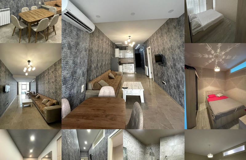 Alquiler de apartamento cómodo, amueblado, 80 m², Batumi, Georgia