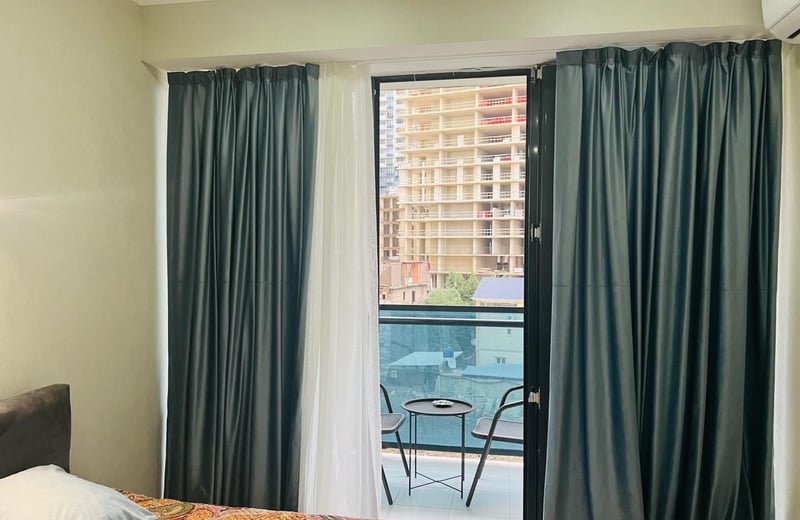 Alquiler de estudio moderno en Orbi Beach Tower, 32 m², Batumi, Georgia