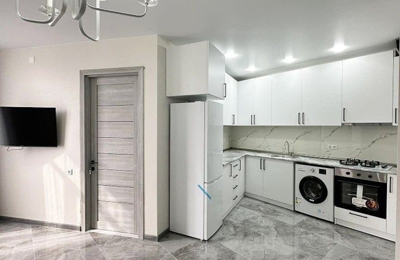 Location appartement moderne, meublé, 45 м², Batumi, Géorgie