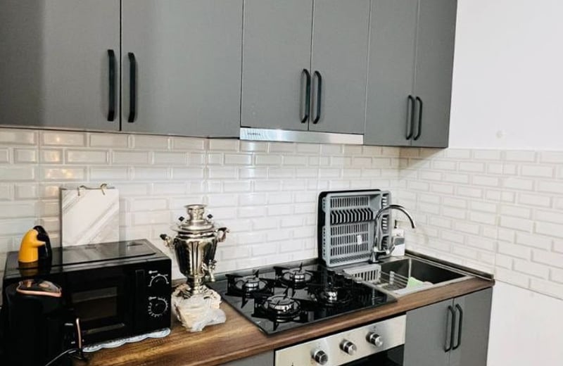 Location appartement moderne, confortable, avec balcon, 45 м², Batumi, Géorgie