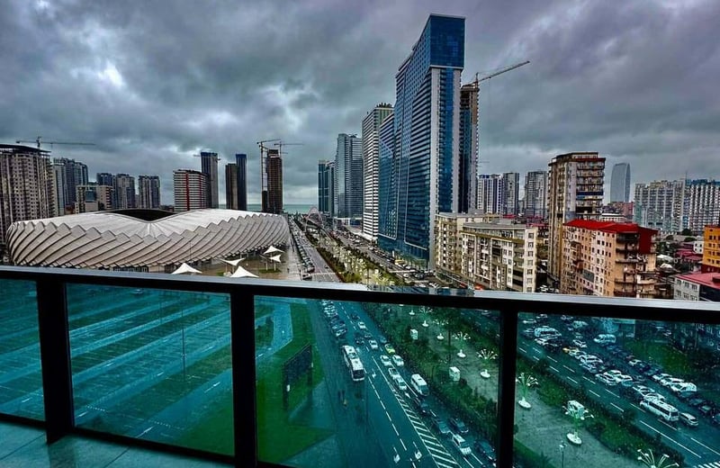 Alquiler de apartamento luminoso, cómodo, 75 m², Batumi, Georgia