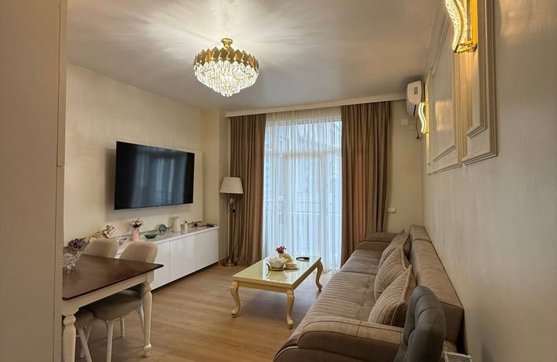 Аренда светлой, меблированной квартиры, 60 м², Батуми, Грузия