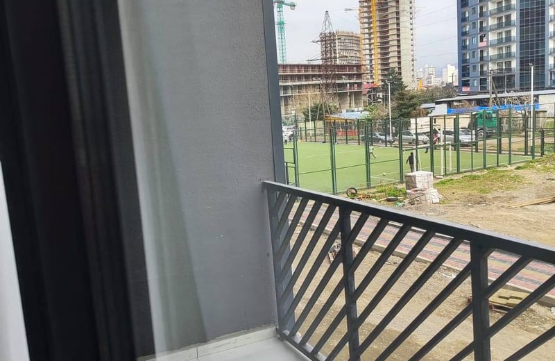 Location studio confortable, meublé, proche de la mer, 35 м², Batumi, Géorgie