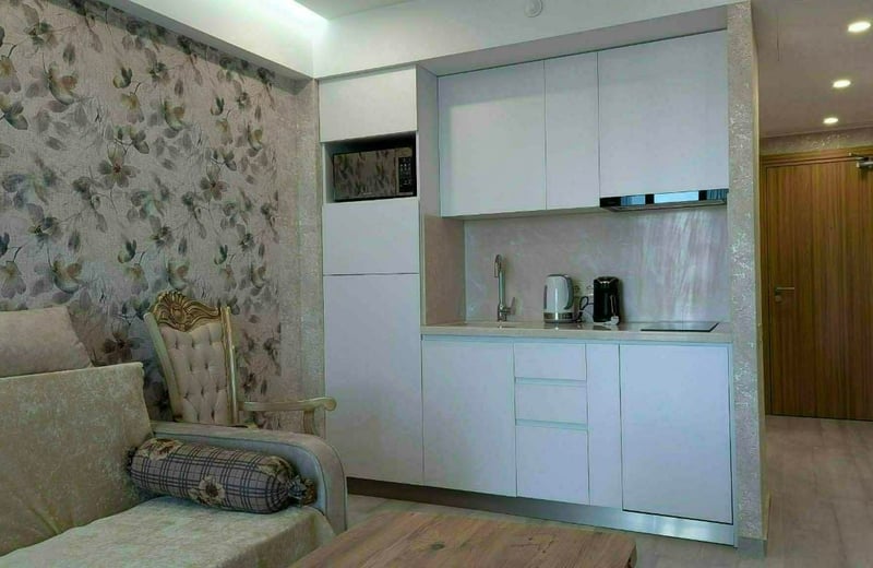 Аренда меблированной квартиры с видом на море и горы, 50 м², Батуми, Грузия