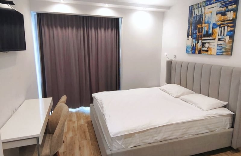 Modernes Studio mit Meerblick im Alliance Batumi zur Miete, Batumi, Georgien