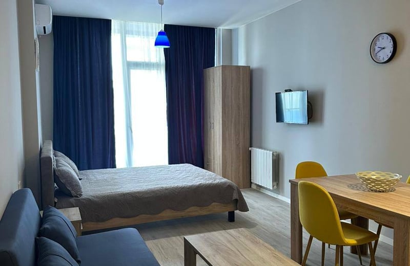 Alquiler de cómodo estudio, 35 m², Batumi, Georgia