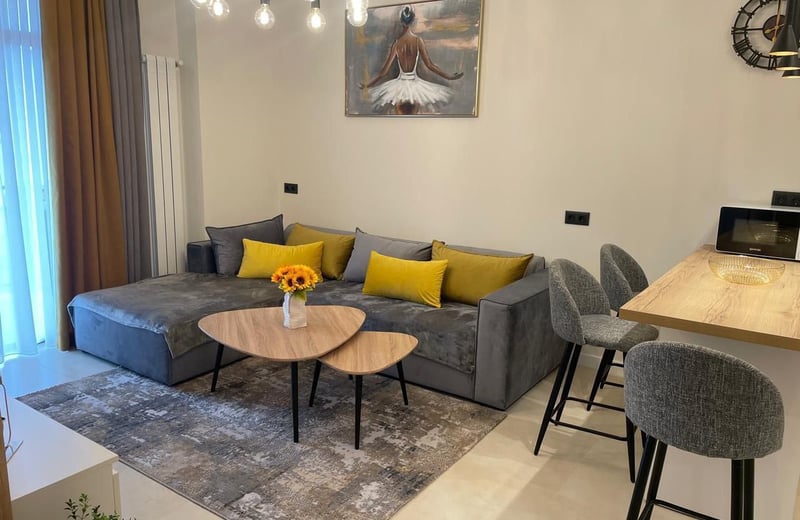 Аренда современной, меблированной квартиры, 45 м², Батуми, Грузия