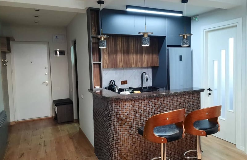 Аренда просторной квартиры с видом на море, 65 м², Батуми, Грузия