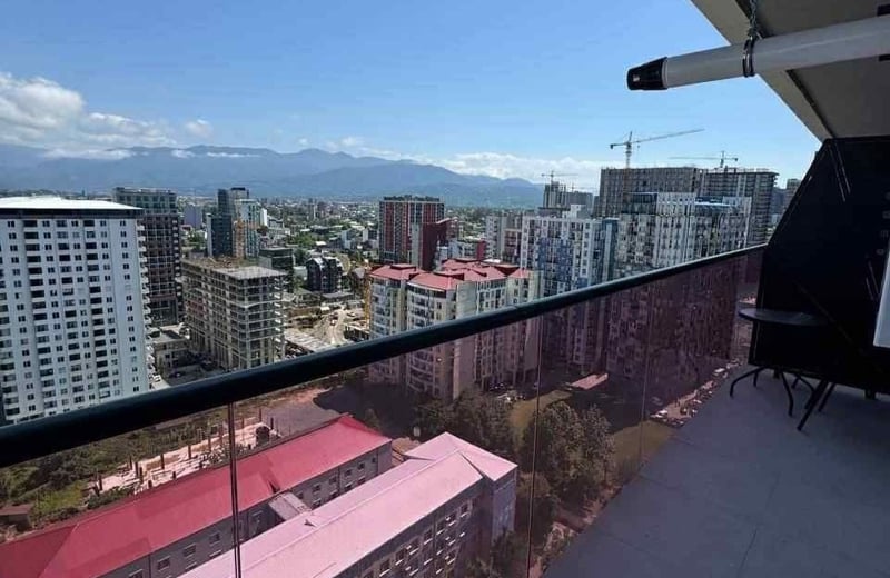 Alquiler de apartamento acogedor con hermosa vista, 50 m², Batumi, Georgia