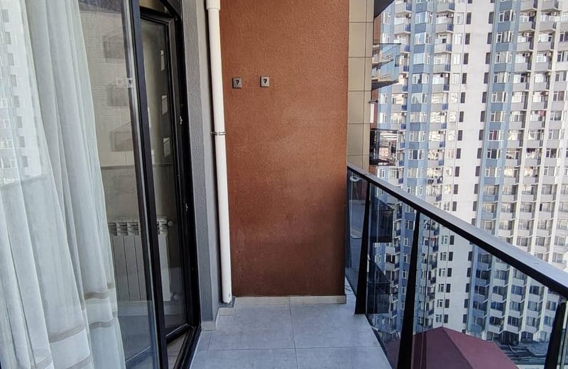 Alquiler de estudio acogedor y confortable, 33 m², Batumi, Georgia