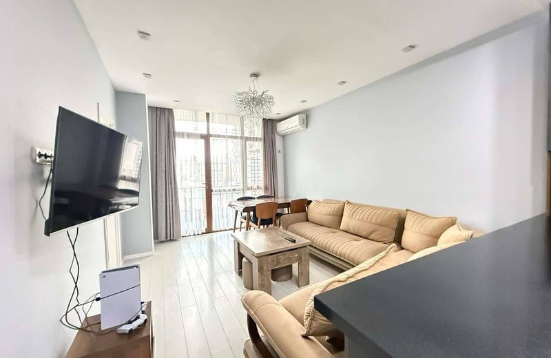 Bright and spacious 110 m² apartment for rent, Batumi, Georgia