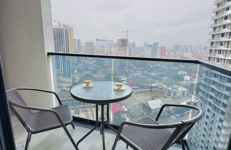 Alquiler de un apartamento moderno y amueblado de 60 m² en Batumi, Georgia