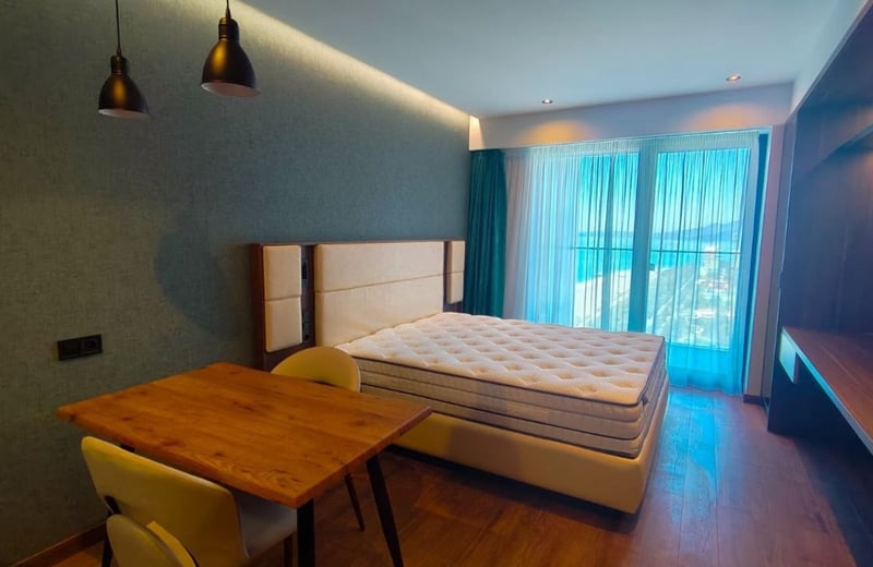 Аренда уютной студии с видом на море, Alliance Privilege, Батуми, Грузия