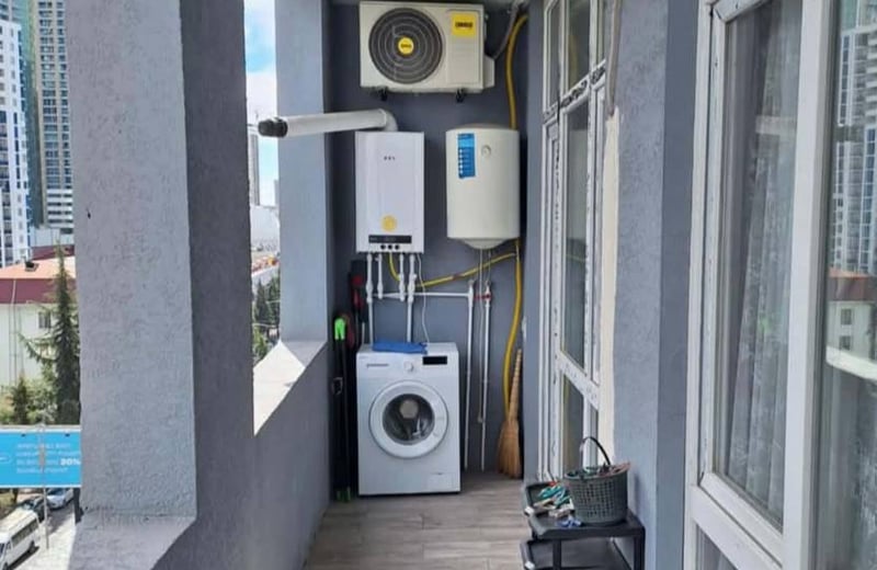 Ausgestattete möblierte Wohnung im DS Mall Komplex mieten, 60 m², Batumi, Georgien