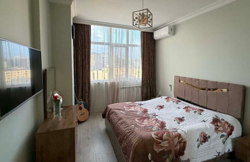 Geräumige möblierte Wohnung mit Berg- und Stadtblick mieten, 60 m², Batumi, Georgien