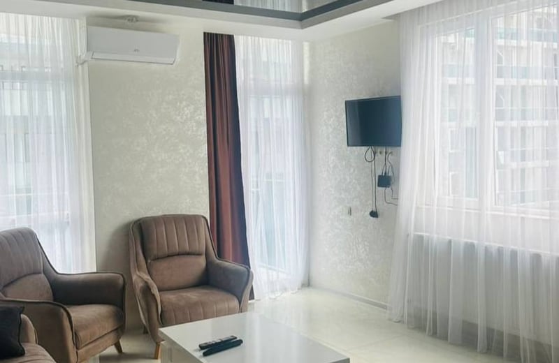 Cozy furnished apartment for rent near the sea, 50 m², Batumi, Georgia