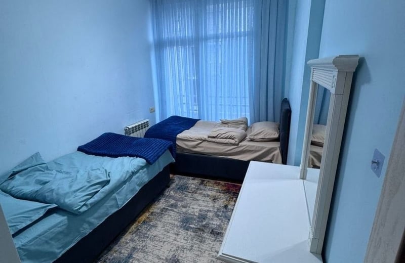 Alquiler de apartamento amplio con vista al mar, 80 m², Batumi, Georgia