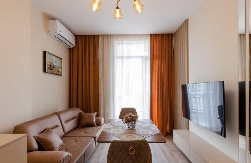 Alquiler de apartamento luminoso y confortable, 45 m², Batumi, Georgia