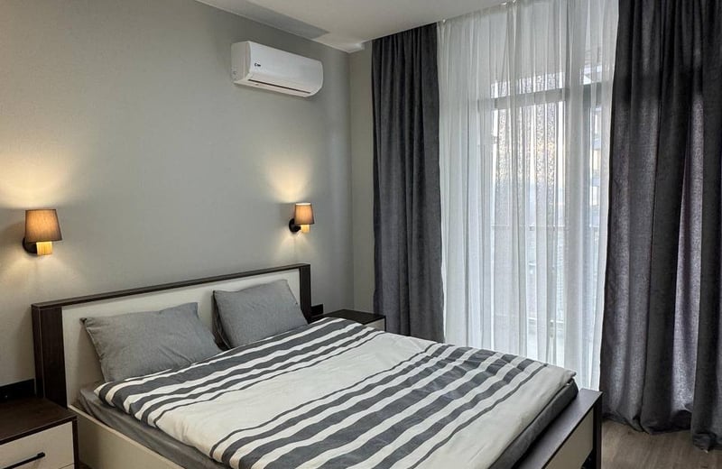 Location d'un appartement spacieux et confortable, 60 m², Batoumi, Géorgie