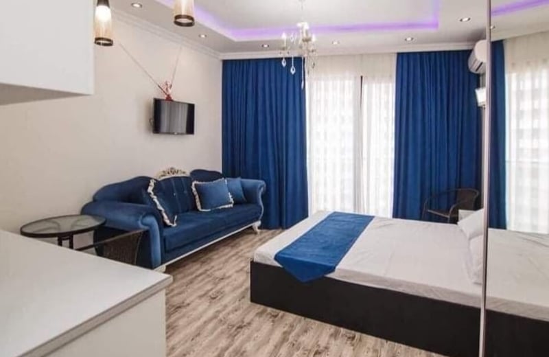 Location d'un studio élégant, accueillant, 35 m², Batumi, Géorgie