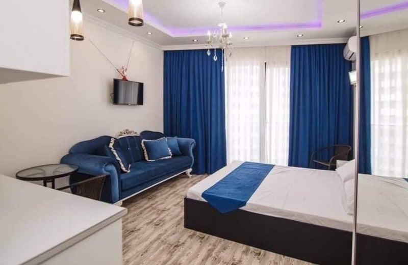 Location d'un studio élégant, accueillant, 35 m², Batumi, Géorgie