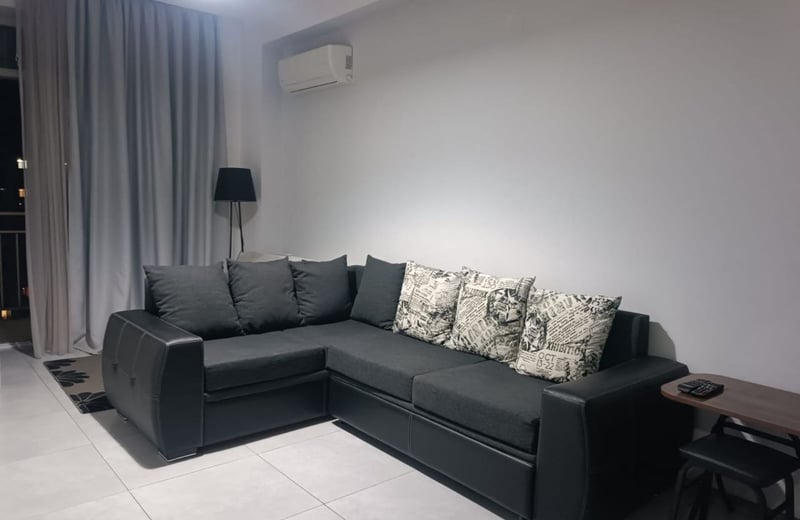 Vermietung einer gemütlichen Wohnung mit herrlichem Ausblick, 60 m², Batumi, Georgien