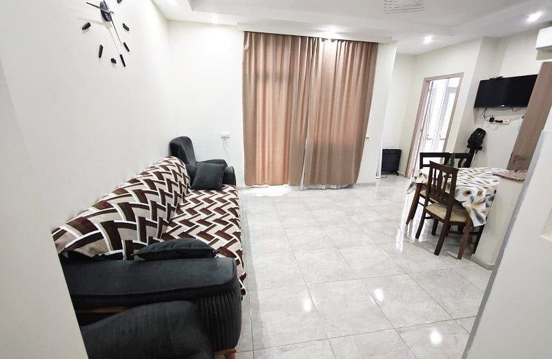 Comfortable, bright apartment for rent with mountain view, 55 m², Batumi, Georgia
