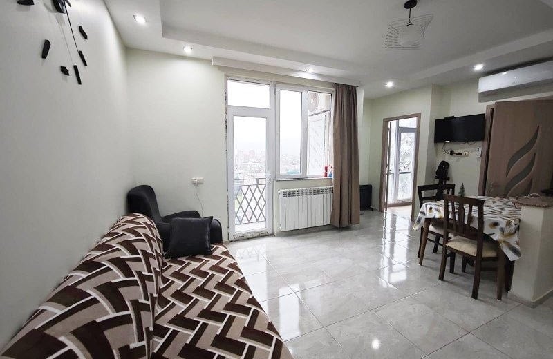Comfortable, bright apartment for rent with mountain view, 55 m², Batumi, Georgia